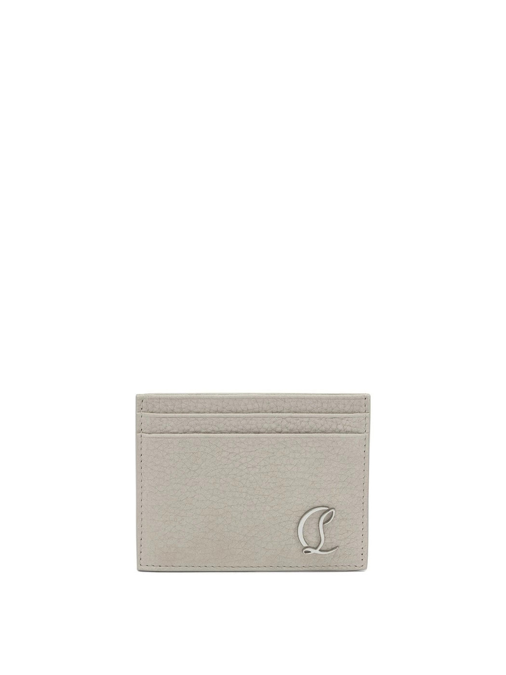Christian Louboutin Card Holder Wallet Vi Beige Tan